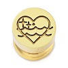 Constellation Golden Tone Wax Seal Brass Stamp Heads STAM-P002-02G-10-1