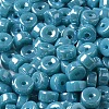 Opaque Colours Luster Glass Seed Beads SEED-E001-P3x6mm-A10-3