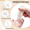 150Pcs PET Plastic Travel Refillable Bottles with 20Pcs Transparent Plastic Funnel Hopper AJEW-WA0004-24-5