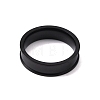 201 Stainless Steel Grooved Finger Ring Settings LS-STAS-WH0027-27D-EB-2