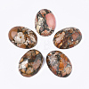 Synthetic Gold Line Regalite/Imperial Jasper/Sea Sediment Jasper Cabochons G-S329-079F-1