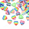 Resin Striped Cabochons X-CRES-S615-1