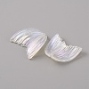 Fishtail Shape Transparent Acrylic Pendants TACR-TAC0007-01A-1