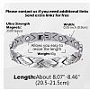 Alloy with Crystal Rhinestone Link Chain Bracelets FS-WG03E93-03-2