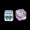 Acrylic European Beads MACR-I042-01N-2