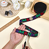 Vintage Jacquard Polyester Ribbon OCOR-WH0082-533A-3