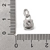 Birthdaystone Theme April 304 Stainless Steel Charms STAS-B128-60P-04-3