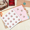 8 Sheets Plastic Waterproof Self-Adhesive Picture Stickers DIY-WH0428-089-4