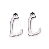 Tarnish Resistant 201 Stainless Steel Charms STAS-R105-L-1