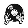 Skeleton DJ Enamel Brooches JEWB-I062-01EB-02-1
