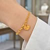 Brass Charm Bracelets WG1C1D2-01-5