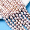 Natural Cultured Freshwater Pearl Beads Strands PEAR-F020-01A-1