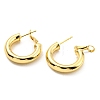 Rack Plating Brass Hoop Earring KK-C026-14G-2