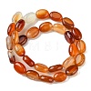 Natural Red Agate(Dyed & Heated) Beads Strands G-K365-B02-01-3
