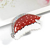 Christmas Glitter Acrylic Claw Hair Clips PW-WG53E0C-09-1