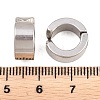 201 Stainless Steel Cuff Earrings EJEW-T056-01P-01-5