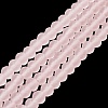 Transparent Glass Beads Strands EGLA-A034-T3mm-MD22-2