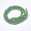 Natural Green Aventurine Beads Strands G-S357-G05-2
