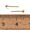 Brass Ball Head Pins KK-H502-03J-G-3