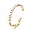 Brass Micro Pave Clear Cubic Zirconia Cuff Bangles BJEW-N302-005H-NF-3