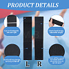 Polyester Gymnastics Ankle Straps AJEW-WH20006-462A-6
