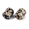 Natural Dalmatian Jasper European Beads G-P520-05E-3