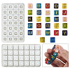 Perforated Dropper Cube 26 English Letter Bead Making Silicone Mold ST-CJ0043-040-1