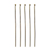 Brass Ball Head Pins LS-RP0.7x70mm-AB-1
