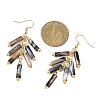 304 Stainless Steel Column Dangle Earrings EJEW-JE06784-02-2