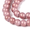 Baking Paint Glass Pearl Beads Strands DGLA-ZX001-05B-06-3