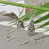 925 Sterling Silver Leverback Earring Findings X-STER-G027-22S-7