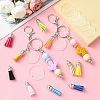 DIY Alloy Bar Beadable Keychain Making Kits DIY-YW0008-76-6