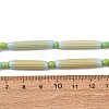 Handmade Lampwork Chevron Beads LAMP-Z019-01-23-3