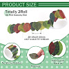 Autumn Leaf Paper Tape Stickers for Card Making DIY-TAC0032-23D-4