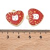 Printed Alloy Pendants PALLOY-P319-07C-02-3