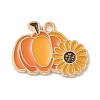Thanksgiving Day Alloy Pendants ENAM-R007-01G-05-1