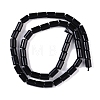Natural Obsidian Beads Strands G-C128-A35-01-4
