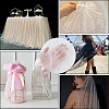 1M Sequins Polyester Organza Fabrics DIY-CY0003-41C-5