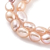 Natural Cultured Freshwater Pearl Beads Strands PEAR-P062-24C-4