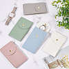  5Pcs 5 Colors Rectangle Imitation Leather Single Watch Storage Bag ABAG-NB0002-02-5