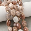 Natural Sunstone Beads Strands G-G453-D01-01-1