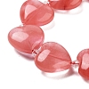 Cherry Quartz Glass Beads Strands G-C150-A32-01-3