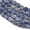 Natural Blue Aventurine Beads Strands GG-CBA787B-A17-3