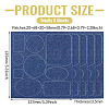 5 Sheets Denim Self-adhesive Patches PATC-TA0001-61D-4