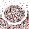 Picasso Glass Seed Beads SEED-Q041-02O-2