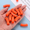 Opaque Acrylic Beads LS-MACR-S372-001B-S026-5