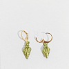 Ocean Theme Alloy Enamel Conch Leverback Earrings FS-WG4EEAF-07-1