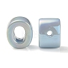 UV Plating Rainbow Iridescent Acrylic Beads OACR-C012-01H-1-3