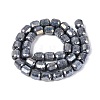 Anti-Tarnish Electroplate Glass Beads Strands EGLA-N027-03A-18-2