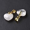 Natural Quartz Crystal Pendants G-C023-07L-4